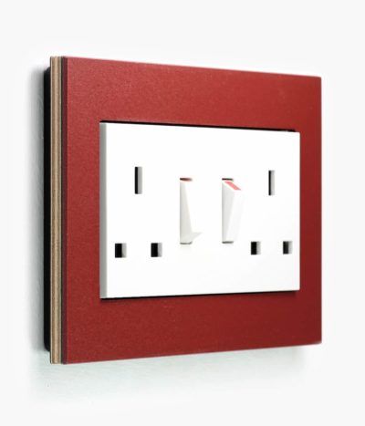 Esprit Linoleum-Plywood double socket