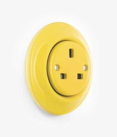 Katy Paty Roo Colours yellow plug socket