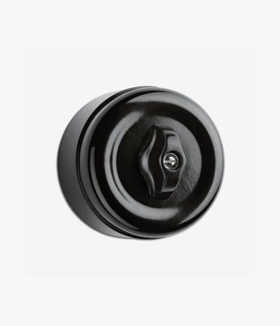 Bakelite Rotary surface-mounted light switch